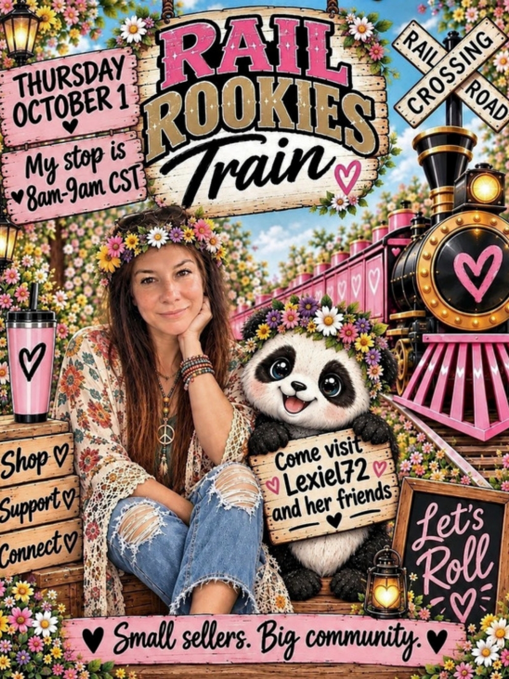 You Won A Souvenir From The Rail Rookies Train & Picked It Up @ Lexiel72's Stop!